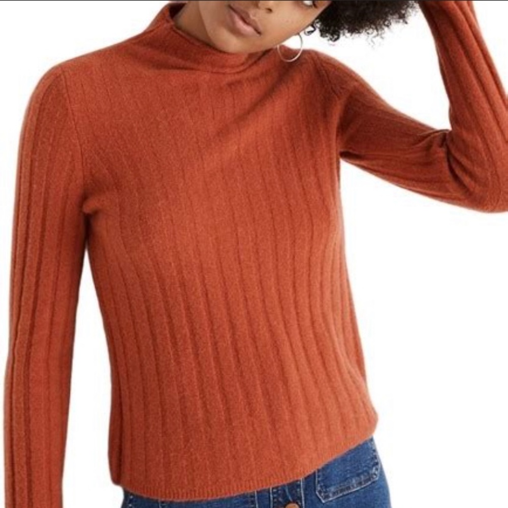 Madewell mock neck sweater